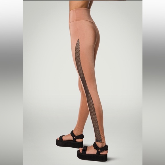 NWOT Wolford Net Overlay leggings size-SMALL - Picture 4 of 5